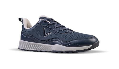 Image of Callaway Golf GTX Aero Breathable Golf Shoe, Navy/Grey, UK 9