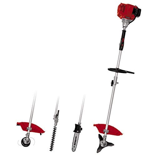 Image of Einhell 4-in-1 Petrol Garden Multi Tool - 3-in-1 Brush Cutter, Strimmer and Long Reach Hedge Trimmer - GC-MM 52 I AS Powerful 1500W Multi-Purpose Cutting Tool With 2-Stoke Engine
