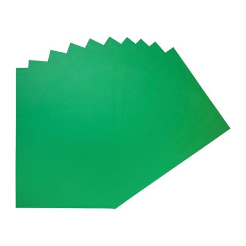 Image of Pack of 250 A4 Green Coloured Card 160gsm Sheets