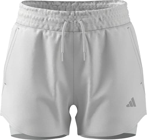 Image of adidas Girl's Girls Club Tennis Climacool Shorts, White, 9-10 Years