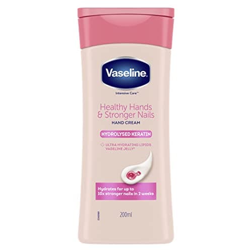 Image of Vaseline Intensive Care Healthy Hands Stronger Nails with keratin 200 ml