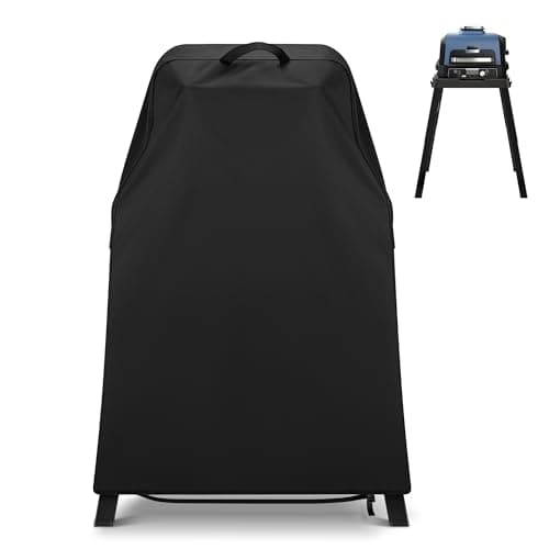 Image of Unicook Pizza Oven Cover for Ninja Woodfire Outdoor Grill, Compatible with Ninja OG & OO Series Grill on Stand, Premium Waterproof Fade Resistant Outdoor Accessories, 81 x 66 x 106 cm