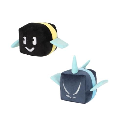 Image of Bee Plush Toy Swarm Cute Stuffed Simulator Figure Doll Anime Game Cartoon Bee Swarm merch Collectable Simulator Plushies Toy Throw Pillows for Fans A04