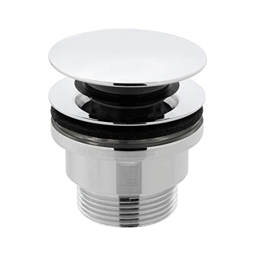 Image of Vado Universal Basin Waste Systems Plastic Clic Clac Basin, Clicker & FreeFlow WG-394-C/P Finish Chrome