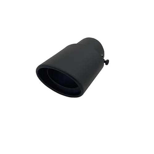 Image of Dual Exhaust Pipes Universal Car Exhaust Muffler Tip Round Stainless Steel Modified Tail Rear Chrome Pipe Automobile Tailpipe(A153 Frosted)