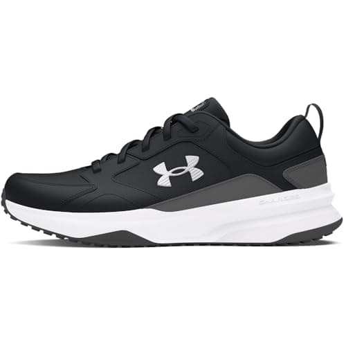 Image of Under Armour Mens Ua Charged Edge Cross Trainer, Black Castlerock White, 6 UK