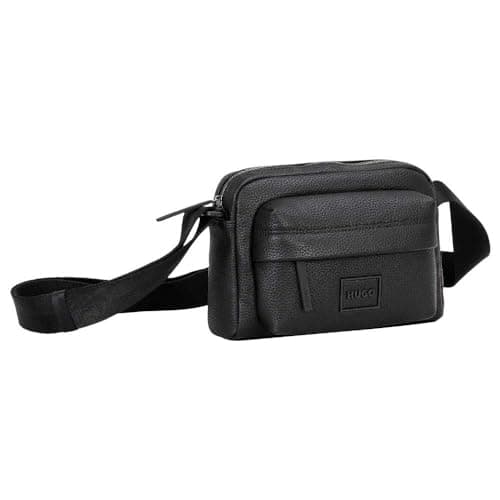 Image of HUGO Men New Ethon Hi_ew Crossbody Bag, Black, One Size