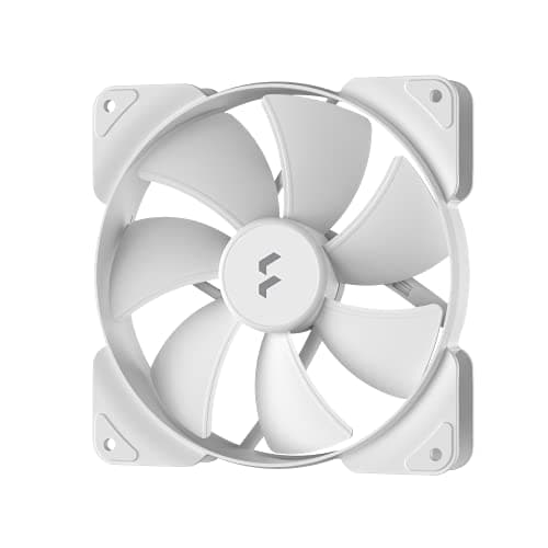 Image of Fractal Design Aspect 14 White 140 mm Quiet PWM Case Fan - Rifle Bearing, Trip Wire Blades, Aerodynamic Struts for Airflow and Silent PC Cooling