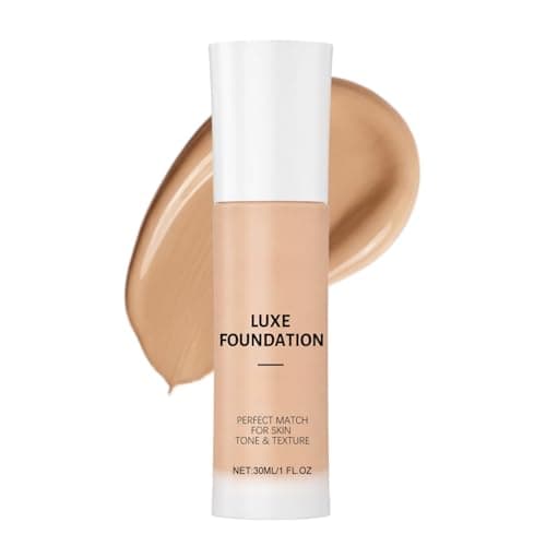 Image of LUXE Intelligent Color Correcting Foundation,Colour Changing Foundation Lightweight Natural Finish,Hydrating Long Lasting Portable Colour Match Foundation,for Mature Skin Medium Skin Tone