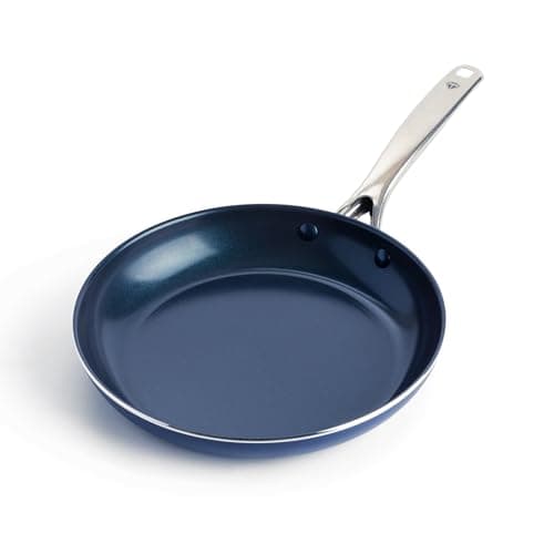 Image of Blue Diamond Cookware Diamond Infused Ceramic Nonstick 26 cm Frying Pan Skillet PFAS-Free Oven Safe Blue
