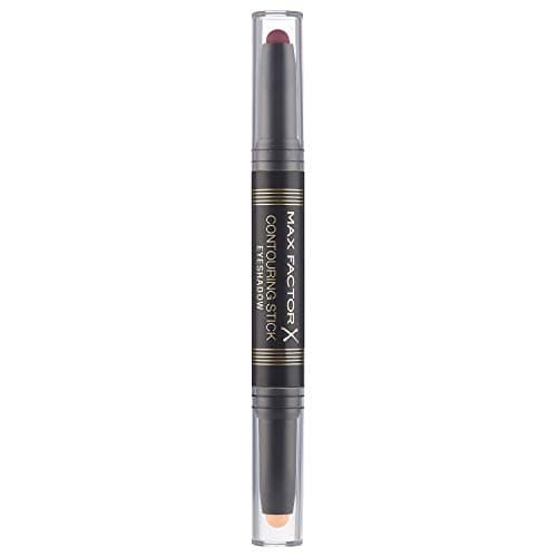 Image of Max Factor - Contouring Stick Eyeshadow - Double Eye Shadow Stick - Burgundy - Pink Sand