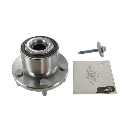 Image of SKF Wheel Bearing Kit With Integrated ABS Sensor VKBA 6585 Position Front Axle Outer Diameter 82 mm Height 173 mm Length 153 mm Width 153 mm