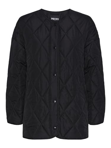 Image of PIECES Female Quilted Jacket PCSTELLA, Black, XS