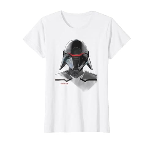 Image of Star Wars Jedi Fallen Order Inquisitor Bust T-Shirt, Women, White, Large