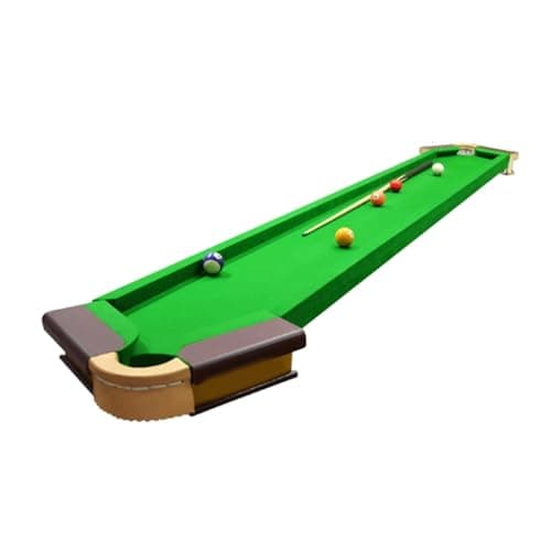 Image of Snooker Practice Table - 5-Point Training Pool Table with Marble Surface for Beginners and Hobbyists