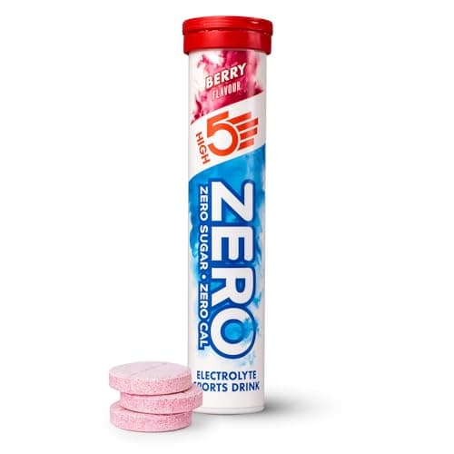 Image of HIGH5 ZERO Electrolyte Tablet - Hydration Tablets Enhanced with Vitamin C - 0 Calories & Sugar Free - Boost Hydration, Performance & Wellness - Berry, 20 Tablets