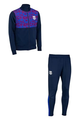 Image of Barça FC Barcelona Tracksuit - Official FC Barcelona Collection - Football, blue, 14 Years