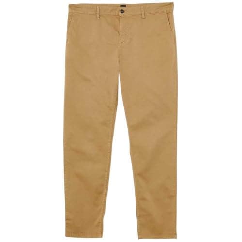 Image of BOSS Men's Chino_Tapered Trousers_Flat, Medium Beige261, 46W x 32L