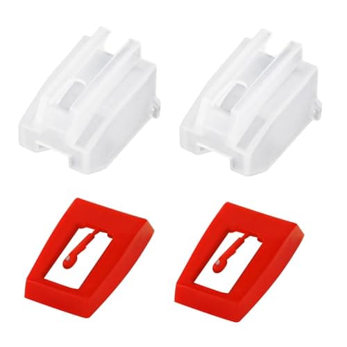 Image of 2pcs Record Player Needle, Turntable Replacement Stylus Diamond Stylus Needle Vinyl Record Player Stylus for Crosley NP1 & NP6, LPplayer Phonograph