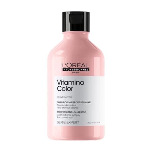 Image of L’Oréal Professionnel Vitamino Color Shampoo 300ml, Colour Protection and Shinier Stronger Hair, For Coloured Hair