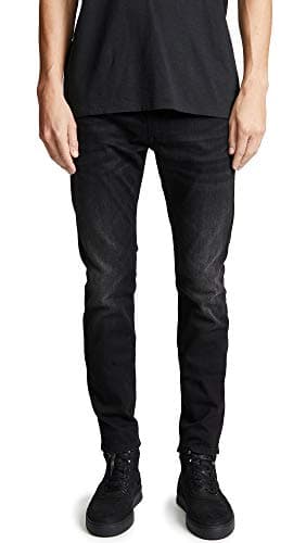 Image of Diesel Thommer 069BH Men's Regular Slim Skinny Jeans (UK, Waist & Inseam, 29, 30, Black (02 Black Denim 069bh))