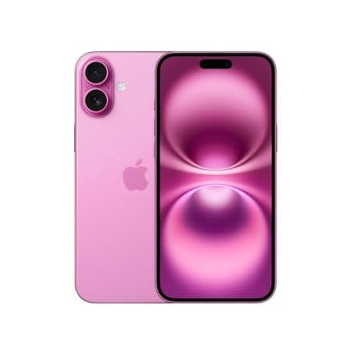 Image of Apple iPhone 16 Plus, 128GB, Pink (Renewed)