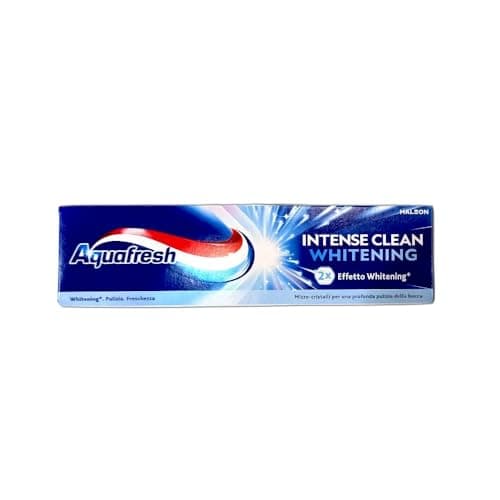 Image of AQUAFRESH Dentifricio INTENSE Clean WHITENING 75 Ml. Products for teeth and face