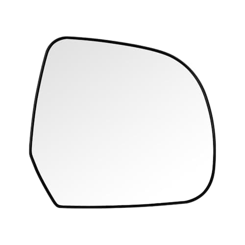 Image of SENZEAL Wing Mirror Glass Heated Right Driver Side for Nissan Micra K13 2010-2017 Leaf 2010-2012 Dacia Duster 2010-2013 Lodgy Dokker 2012-2021 (Right)