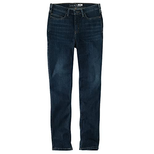 Image of Carhartt Women's Rugged Flex Tapered Jeans, Hazel, 8