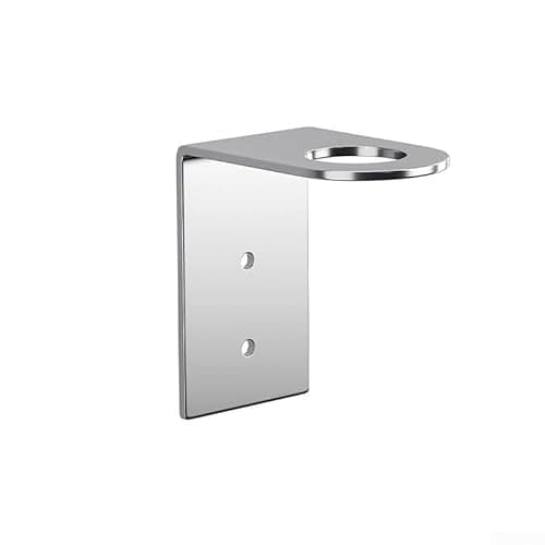 Image of Stainless Steel Bathroom Soap Dispenser Bracket Wall Mounted Storage Rack for Home Hotel Shop Cafe School(1 Hole A)