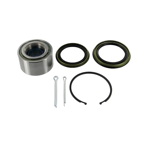 Image of SKF Wheel Bearing Kit With Shaft Seal VKBA 3703 Position Front Axle Outer Diameter 68 mm Height 84 mm Length 111 mm Width 111 mm - OE Quality