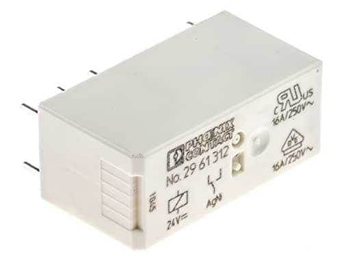 Image of Best Price Square RELAY, SPDT, 250VAC, 16A 2961312 By PHOENIX CONTACT