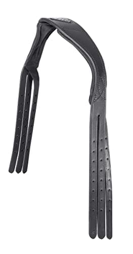 Image of Shires Velociti Rapida Leather Bridle Headpiece (Full, Black)