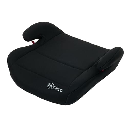 Image of MyChild Brundle Group 2/3 Booster Car Seat Black., Backless Booster Seat. Lightweight 700g. From 15kg to 36kg Approx. 4 - 12 Years