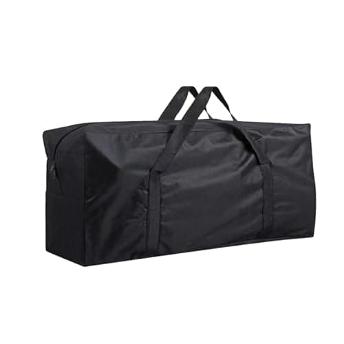 Image of EASIDAYFAN Music Stand Bag - Universal Large Capacity Carrying Case for Sheet Music Clip Tripod Microphone Stand Speaker Protective Storage Bag 28.74"x14.57"x9.84"