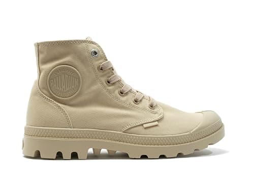 Image of Palladium Unisex Mono Chrome Combat Boots, Sand, 5 UK