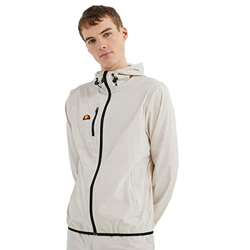Image of ellesse Men's Losali Jacket, Stone, S UK