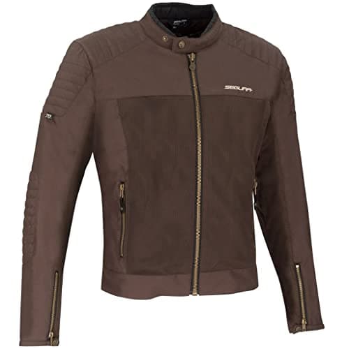 Image of SEGURA Motorradjacke Oskar braun Größe S