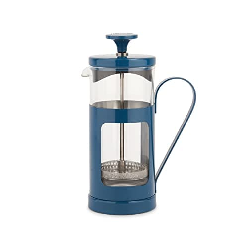Image of La Cafetière Monaco Glass/Stainless Steel Cafetière 3 Cup (Blue)