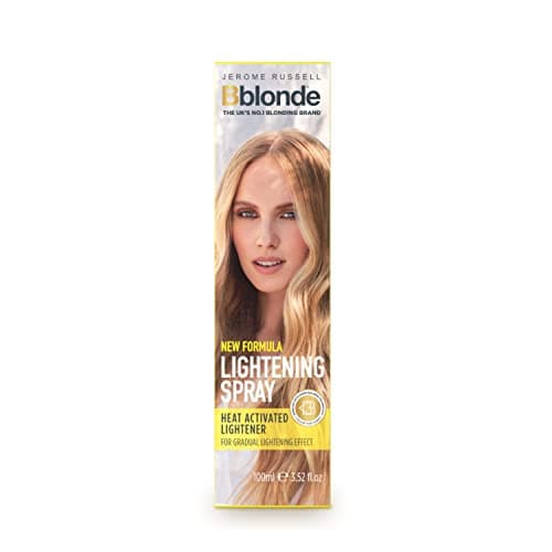 Image of Jerome Russell Bblonde Lightening Spray, Permanent Lightener, Permanent Blonde Bleach Hair Dye, Professional Results, Gradual Lightening