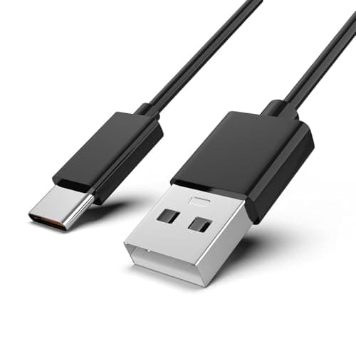 Image of USB-C Charger Charging Cable Compatible with BlueParrott B450-XT S650-XT M300-XT, Jab Elite 3 4 7 7 Pro 75t 85t 85h, Elite Active 75t Earbuds, Evolve2 30 40 65 85 75 Headphones Power Cord (5ft)