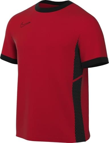 Image of Nike Academy Dri-Fit Men's Short Sleeve Football Top, University Red/University Red/Black, HJ3791-657, XL