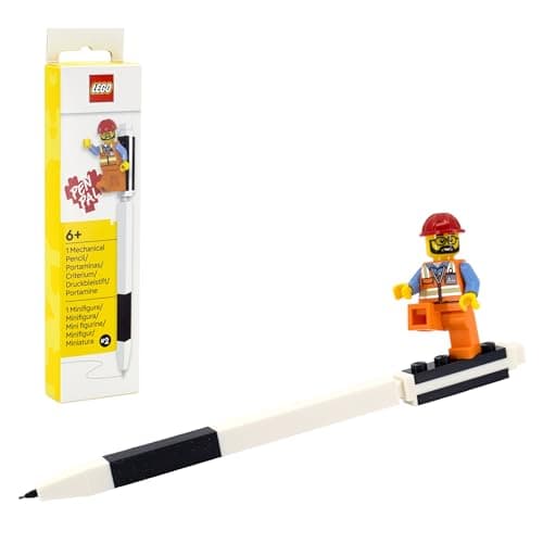 Image of IQ LEGO Pen Pal Mechanical Pencil with Minifigure (53705), Stocking Stuffer