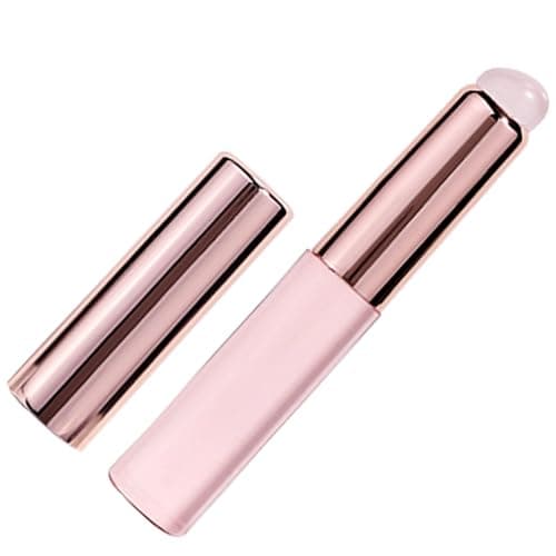 Image of Silicone Lip Brush & Applicator Set, Dual-Ended Lipstick and Lip Gloss Tool with Concealer Brush, Reusable Makeup Brush for Precise Application, Easy to Clean, Ideal for Lip Makeup and Nail Art