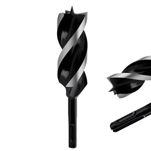 Image of MOXPIFY Extra Long 32mm x 155mm Auger Drill Bit SDS Plus, SDS Wood Auger Drill Bits for Woodworking