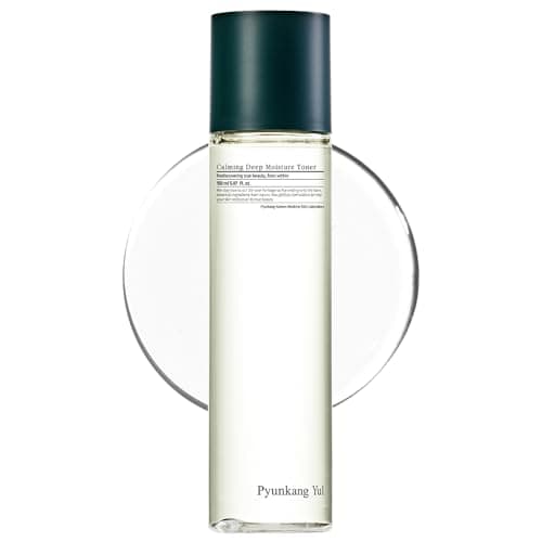 Image of [PKY] Pyunkang YUL Calming Deep Moisture Toner Instantly Soothes Sensitive Skin, Pore and Sebum Care with AHA, PHA, Non-comedogenic, Vegan, Korean Skincare (5.07 Fl. Oz, 150ml)