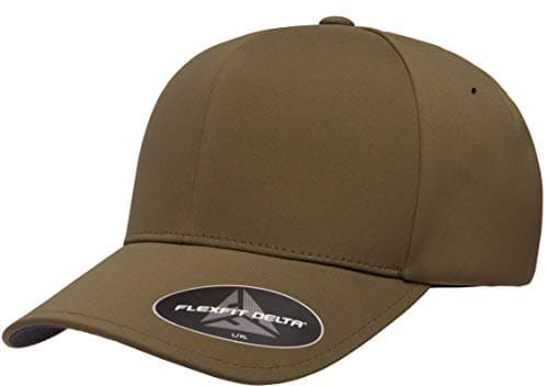 Image of Flexfit Men's Delta Seamless Cap Baseball, Olive, L-XL