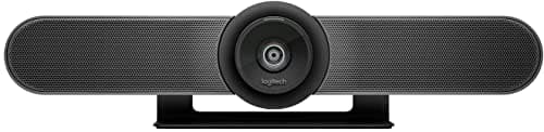 Image of Logitech MeetUp 4K Ultra HD Camera for Conference Rooms, Black (Renewed)