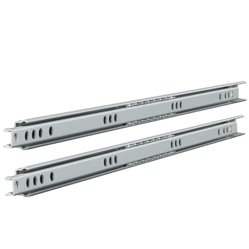 Image of Ball Bearing Drawer Runners Groove Slides, H-17mm L-310mm (2 Pairs)