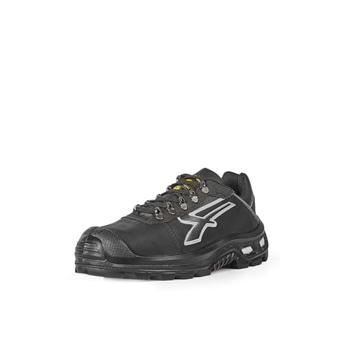 Image of U-Power RL20534 Linea BAU & BUILDINGTIM Work Safety Shoes, S3 SRC CI ESD, Black, 42 Size
